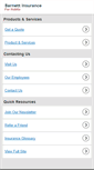 Mobile Screenshot of barnettinsuranceonline.com